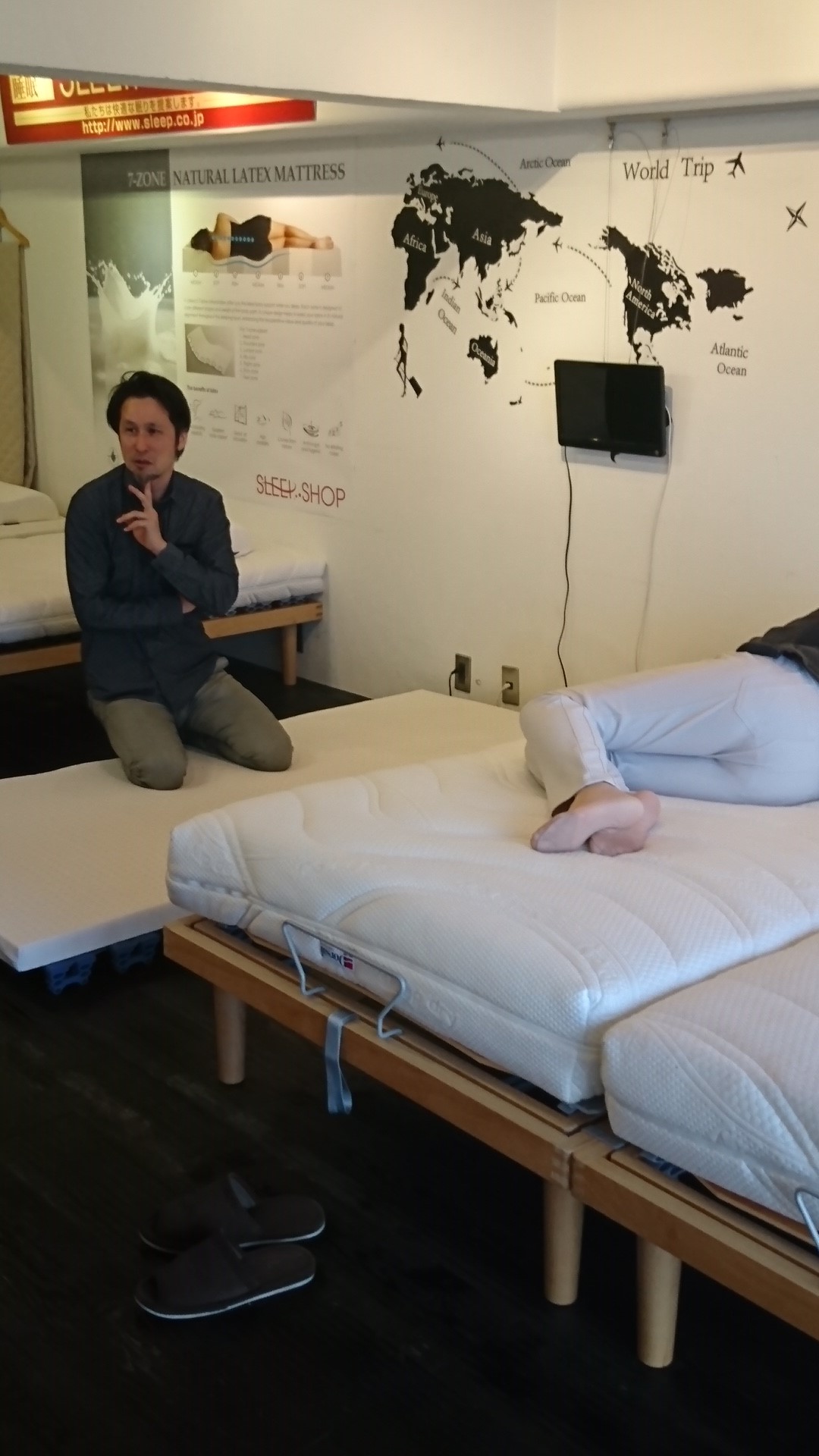 名古屋市でウッドスプリングベッドが試せるショールーム